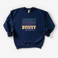 Bunny Babe Cursive | Youth Sweatshirt