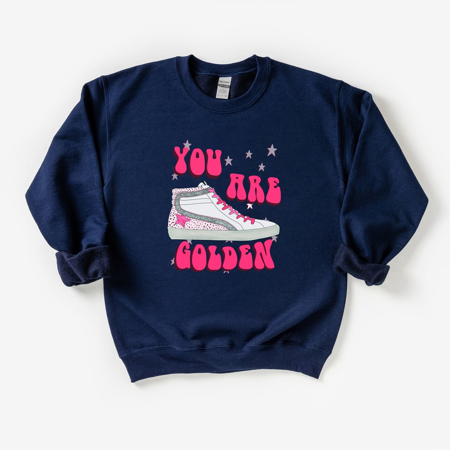 You Are Golden Shoe | Youth Graphic Sweatshirt