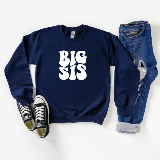 Big Sis Wavy | Youth Sweatshirt