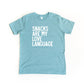 Snacks Are My Love Language | Youth Short Sleeve Crew Neck