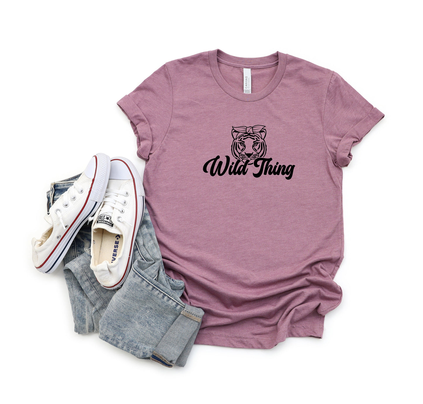 Wild Thing Tiger | Youth Short Sleeve Crew Neck
