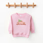 Merry Christmas Pink Car | Toddler Sweatshirt