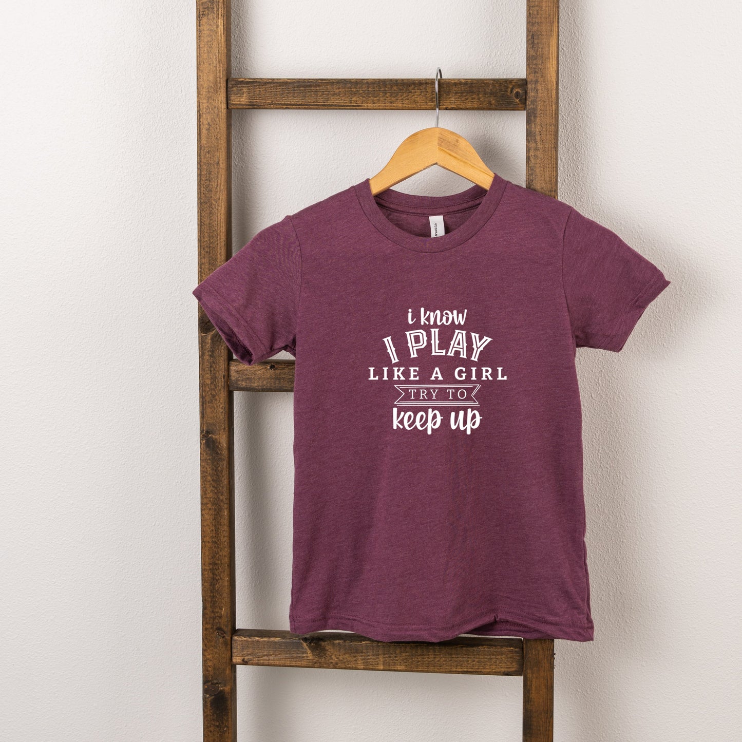 Play Like a Girl | Toddler Short Sleeve Crew Neck