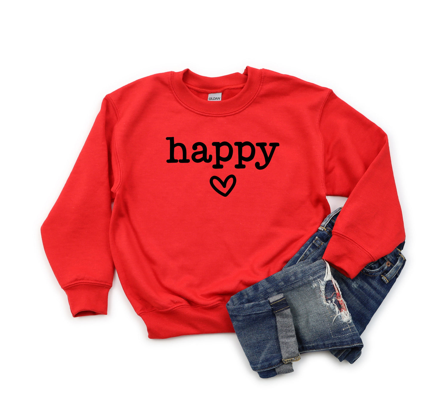 Happy Heart | Youth Sweatshirt