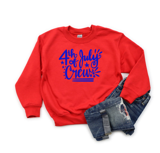 4th Of July Crew | Youth Sweatshirt
