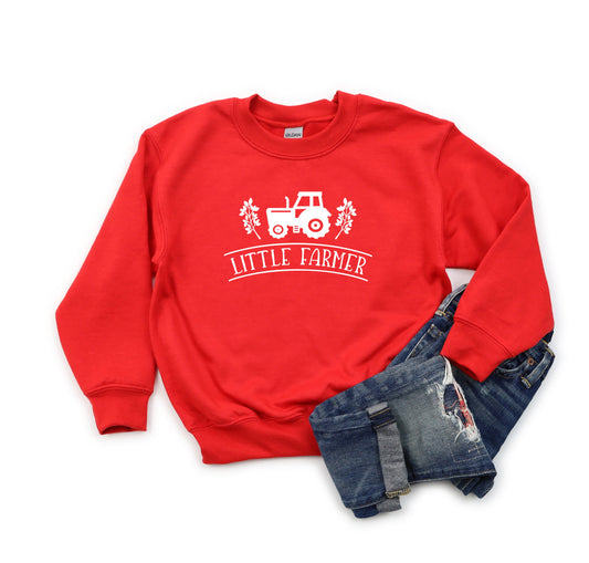 Little Farmer Tractor | Youth Sweatshirt