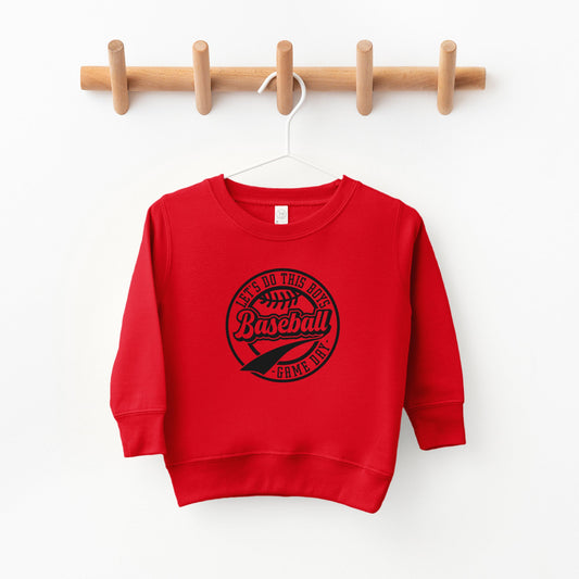 Let's Do This Boys Game Day | Toddler Sweatshirt
