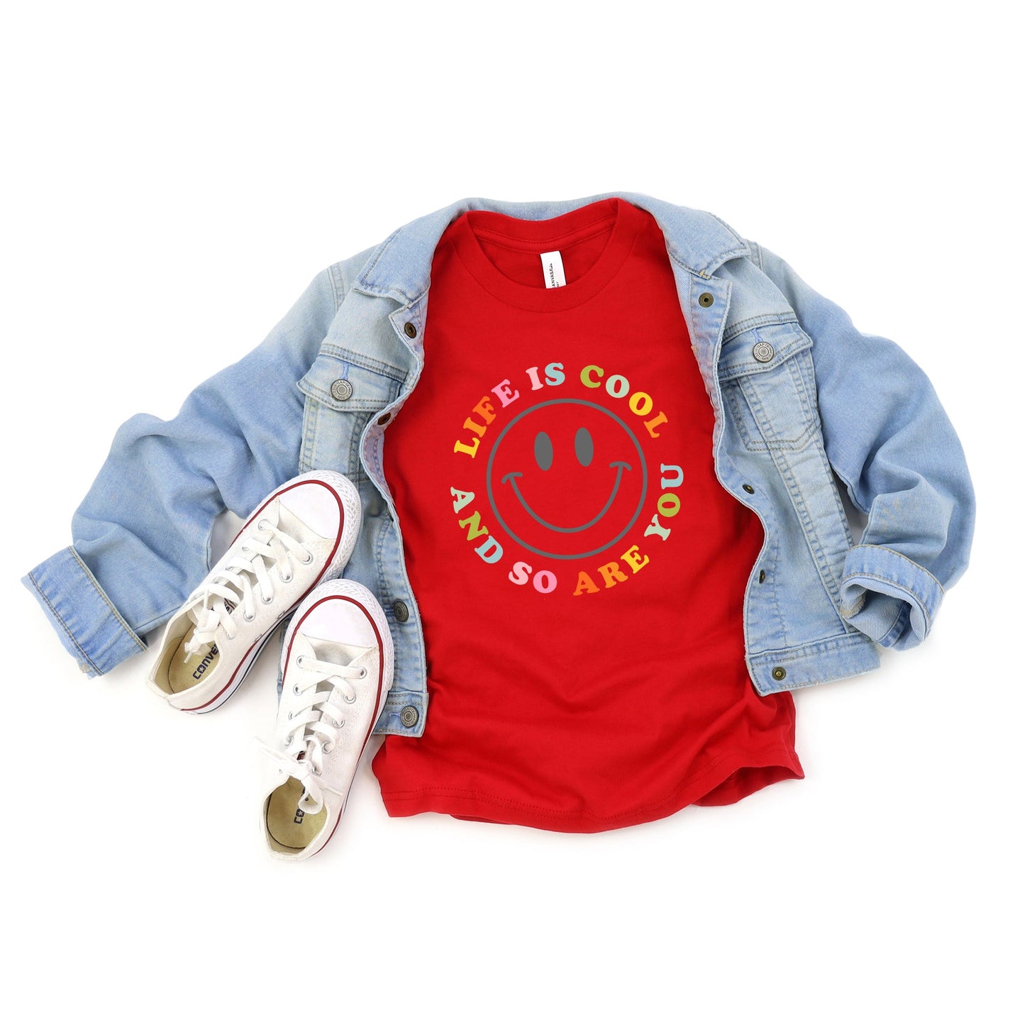 Life Is Cool | Youth Short Sleeve Crew Neck