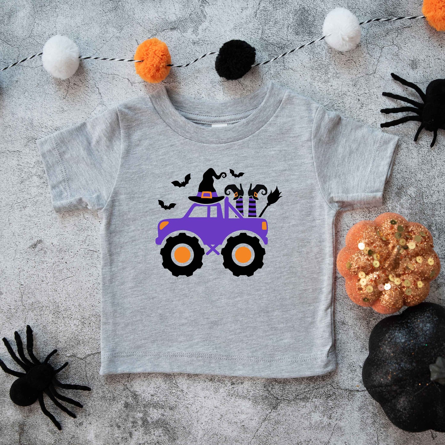 Halloween Truck | Toddler Graphic Short Sleeve Tee