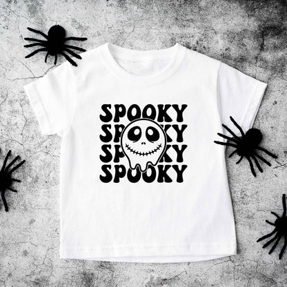 Spooky Smiley Jack | Toddler Graphic Short Sleeve Tee