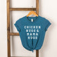 Chicken Nugs And Mama Hugs | Toddler Short Sleeve Crew Neck