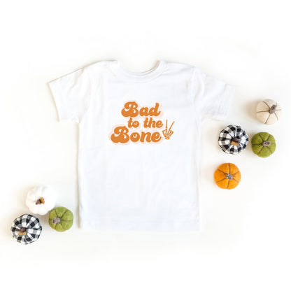 Bad To The Bone Hand | Toddler Short Sleeve Crew Neck