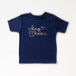 Hey Boo Ghost Kids | Toddler Short Sleeve Crew Neck