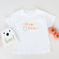 Hey Boo Ghost Kids | Toddler Short Sleeve Crew Neck