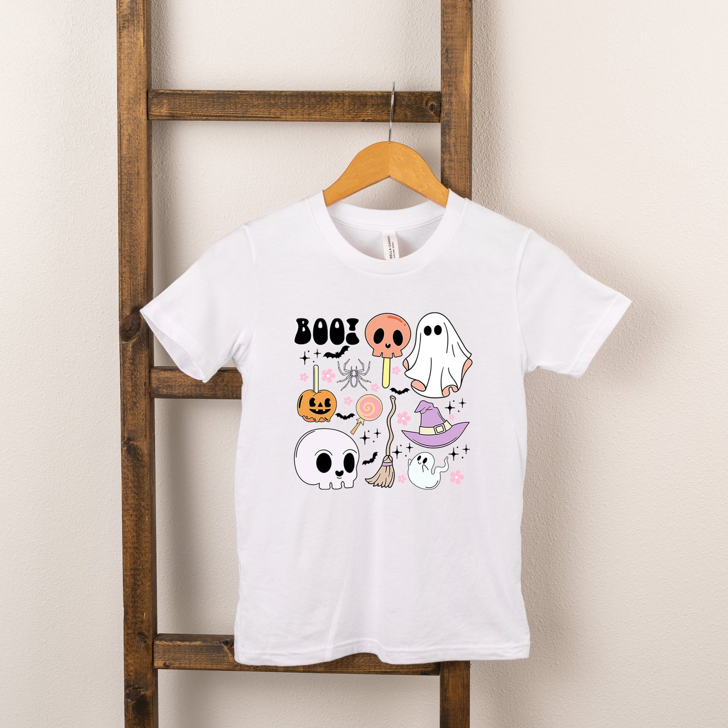 Boo Chart | Toddler Short Sleeve Crew Neck