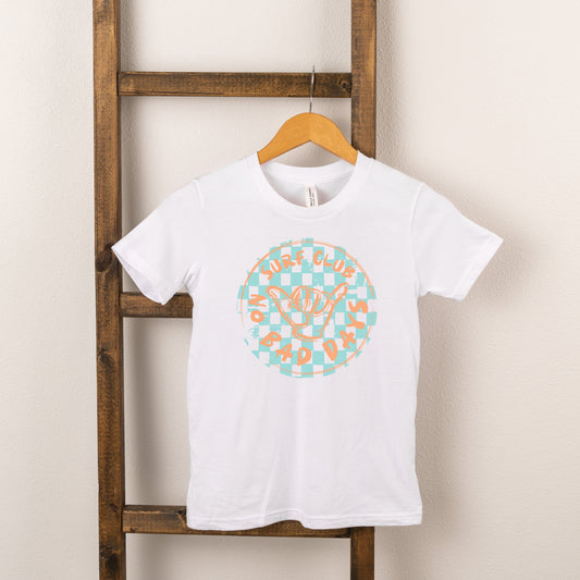 Surf Club Checkered | Toddler Short Sleeve Crew Neck