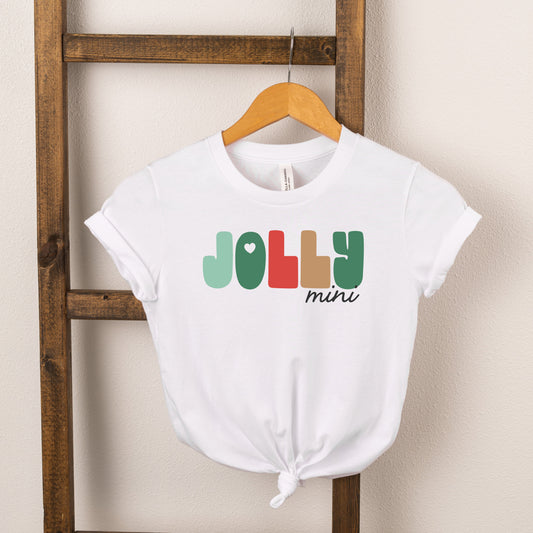 Jolly Mini Colorful | Toddler Short Sleeve Crew Neck