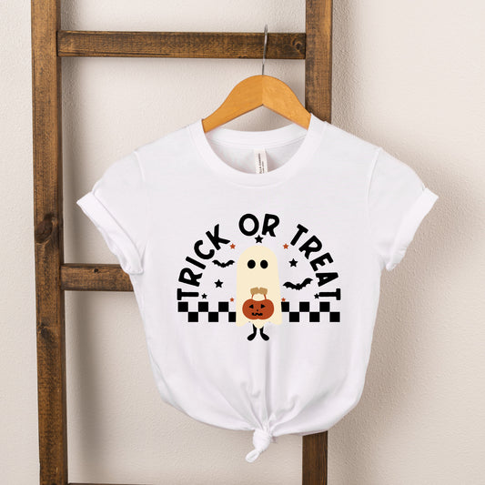 Trick Or Treat Ghost | Toddler Graphic Short Sleeve Tee