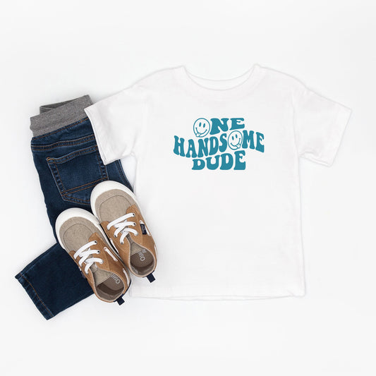 One Handsome Dude | Toddler Short Sleeve Crew Neck