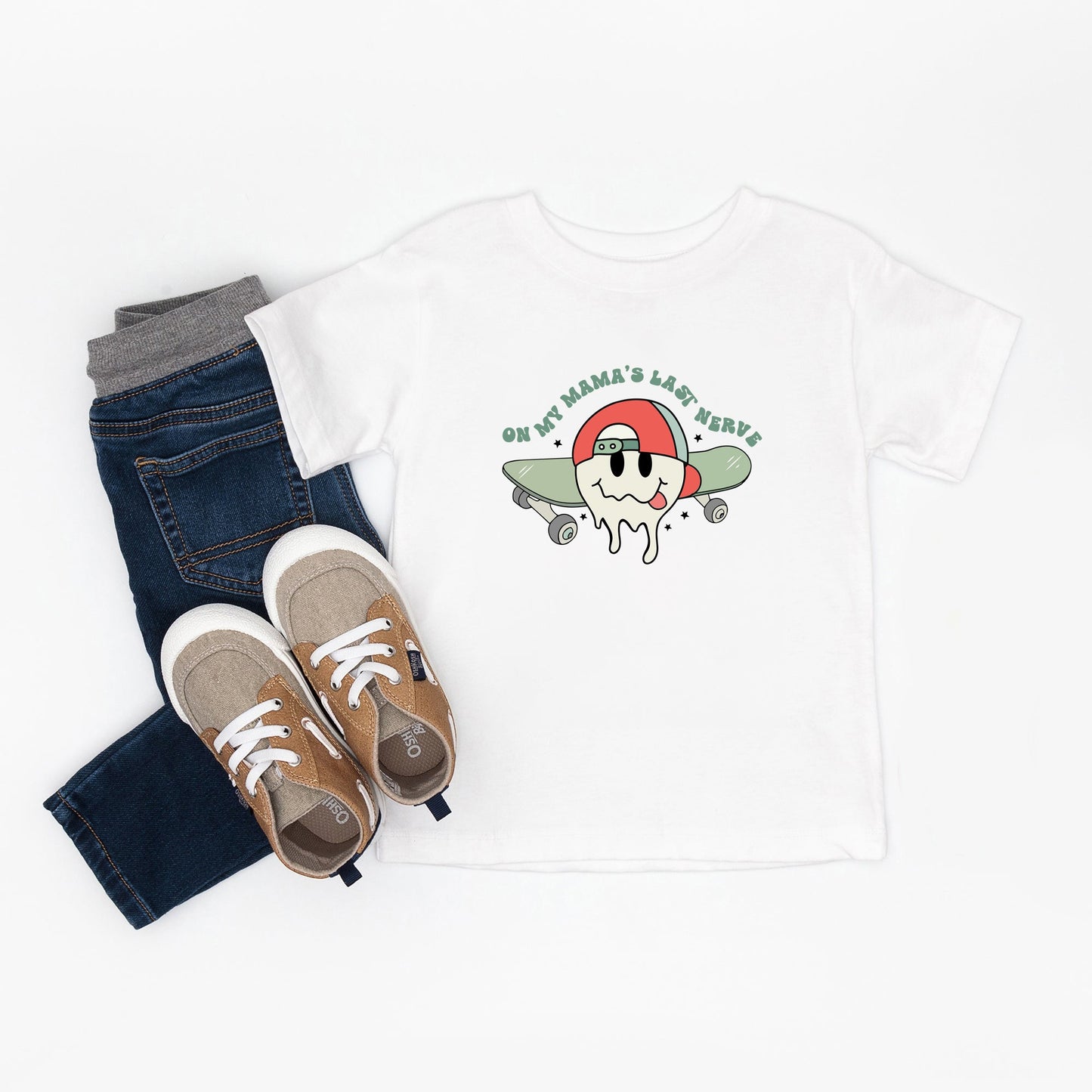 Mama's Last Nerve | Toddler Short Sleeve Crew Neck