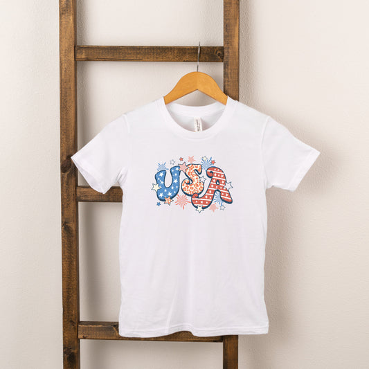 Retro USA | Toddler Short Sleeve Crew Neck