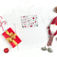 Christmas Doodles | Toddler Short Sleeve Crew Neck