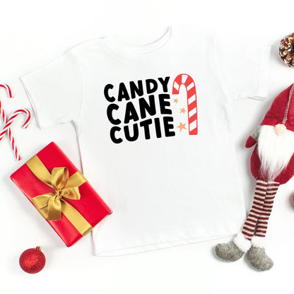 Candy Cane Cutie | Toddler Short Sleeve Crew Neck