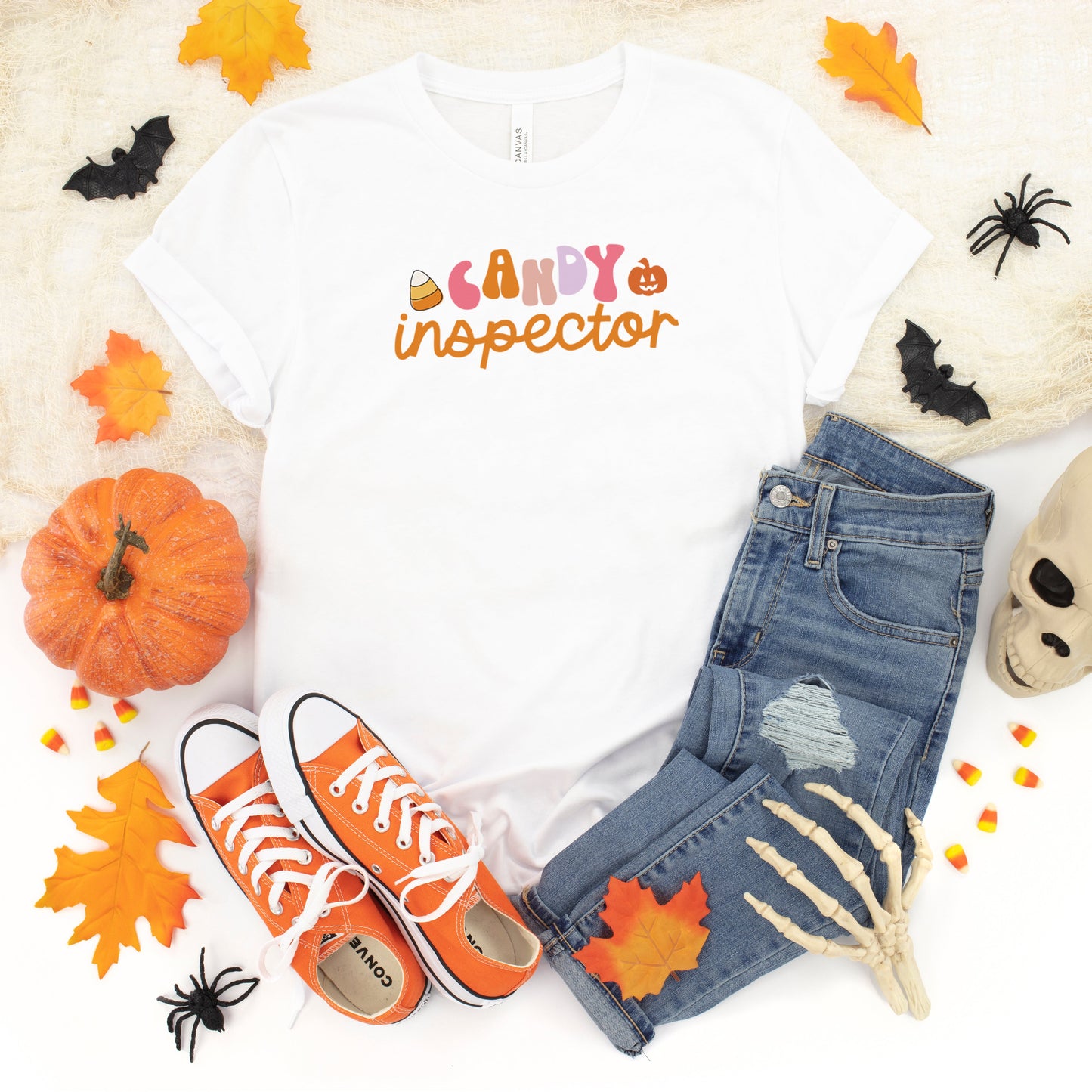 Candy Inspector Colorful | Youth Graphic Short Sleeve Tee