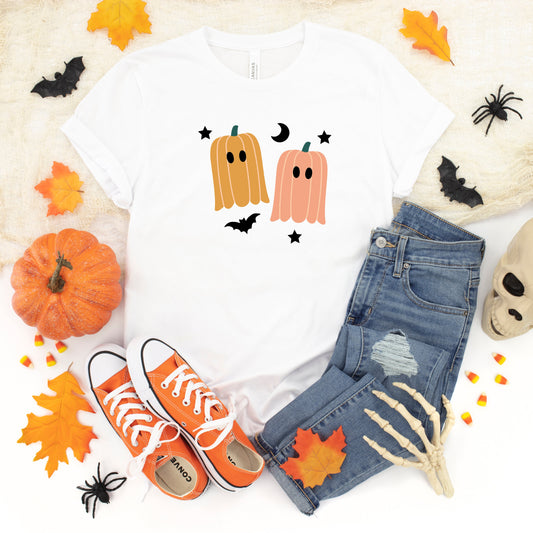 Pumpkin Ghost | Youth Short Sleeve Crew Neck