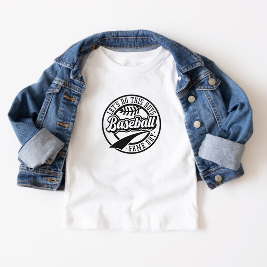Let's Do This Boys Game Day | Youth Short Sleeve Crew Neck