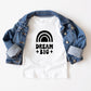 Dream Big Rainbow | Youth Short Sleeve Crew Neck