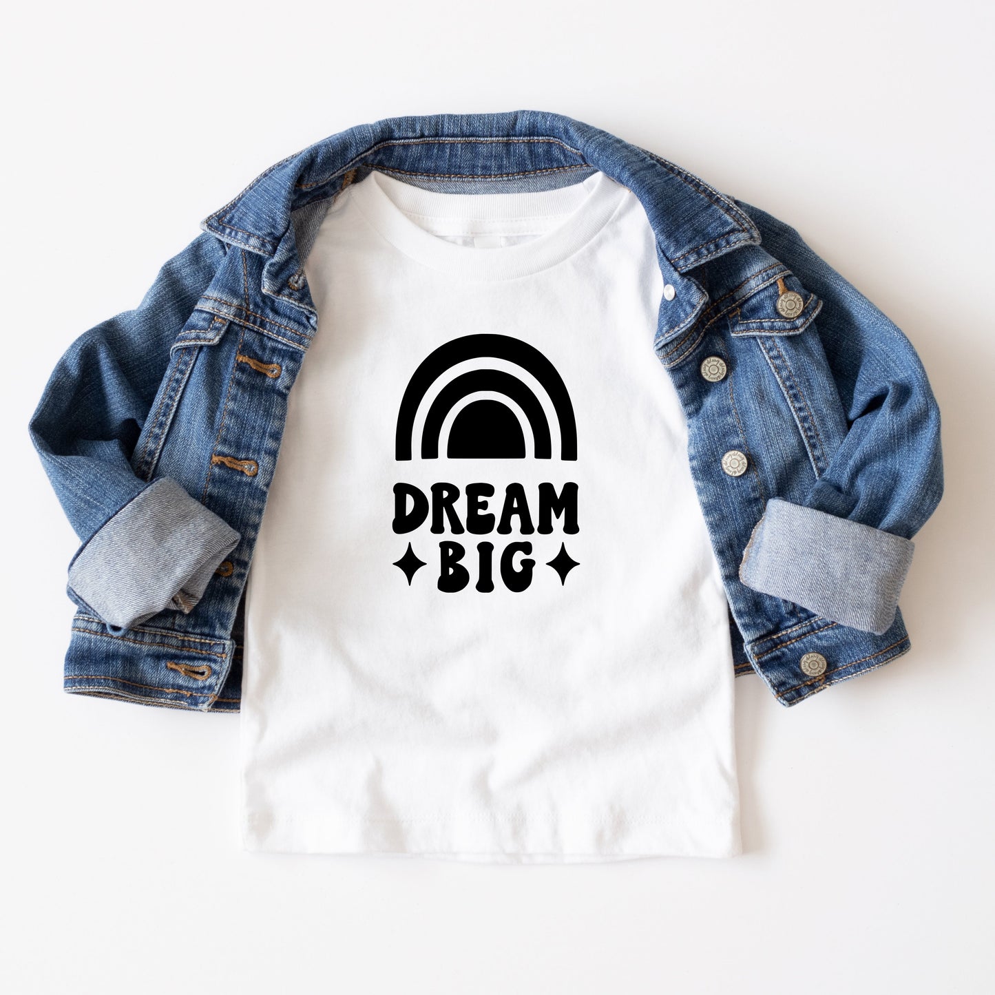 Dream Big Rainbow | Youth Short Sleeve Crew Neck