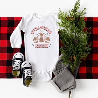 Christmas Gingerbread Crew | Baby Long Sleeve Onesie