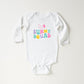 Bunny Squad Colorful | Baby Long Sleeve Onesie
