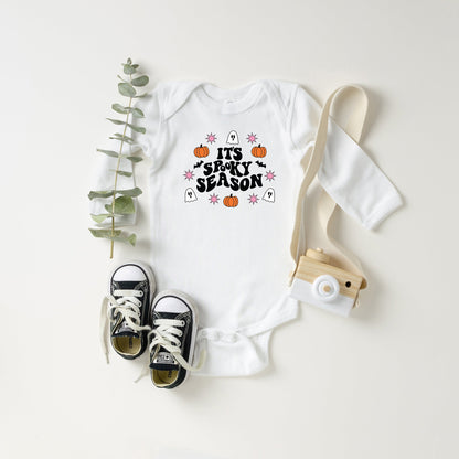 It's Spooky Season Ghost | Baby Long Sleeve Onesie