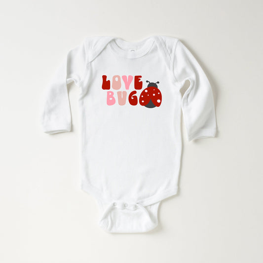 Love Bug Retro | Baby Long Sleeve Onesie