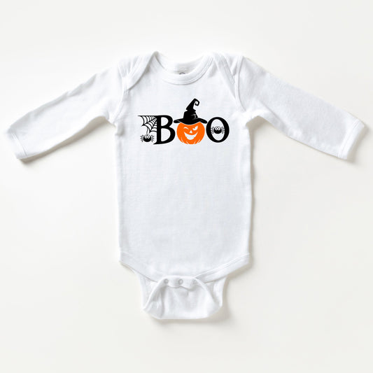 Boo Pumpkin | Baby Long Sleeve Onesie