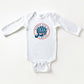 Happy Fourth Circle | Baby Long Sleeve Onesie