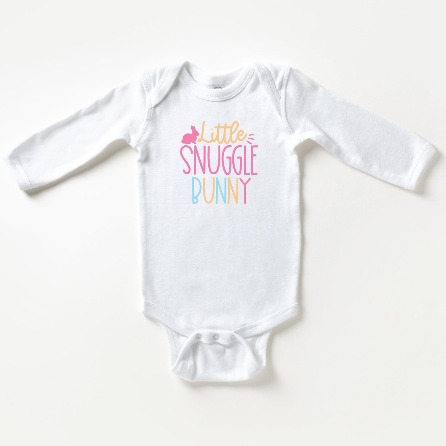 Little Snuggle Bunny | Baby Long Sleeve Onesie