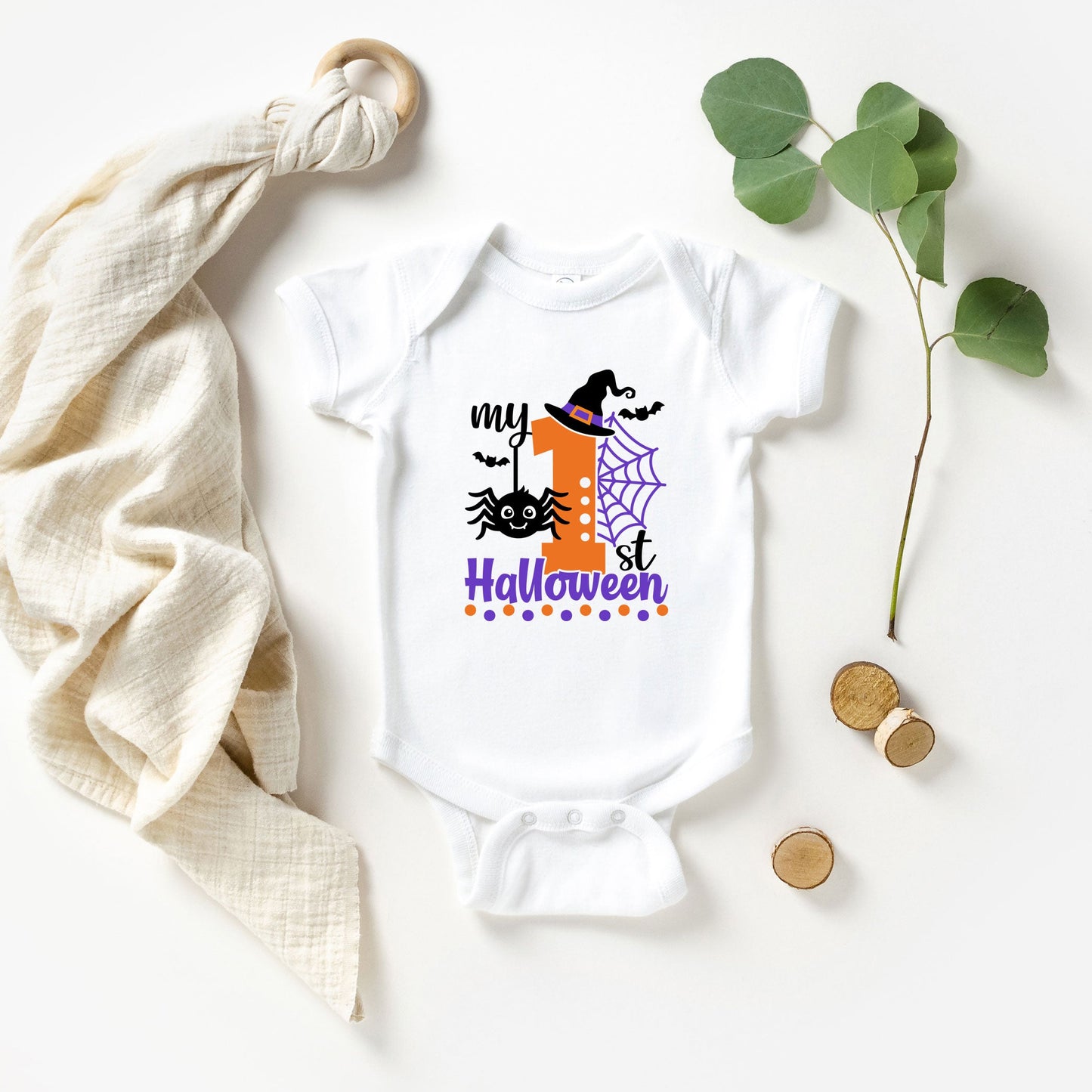 My First Halloween | Baby Graphic Short Sleeve Onesie