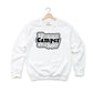 Happy Camper Stacked | Youth Sweatshirt