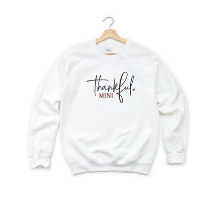 Thankful Mini Heart | Youth Sweatshirt