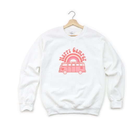 Happy Camper Van | Youth Sweatshirt