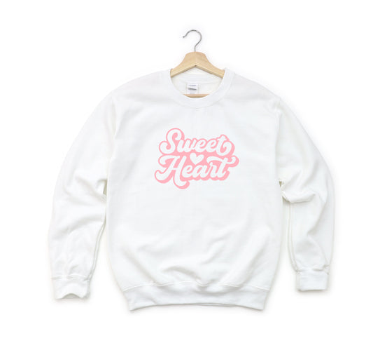 Sweet Heart With Heart | Youth Sweatshirt