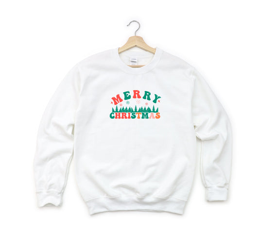 Merry Christmas Trees | Youth Sweatshirt