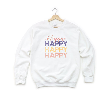 Happy Stacked | Youth Sweatshirt