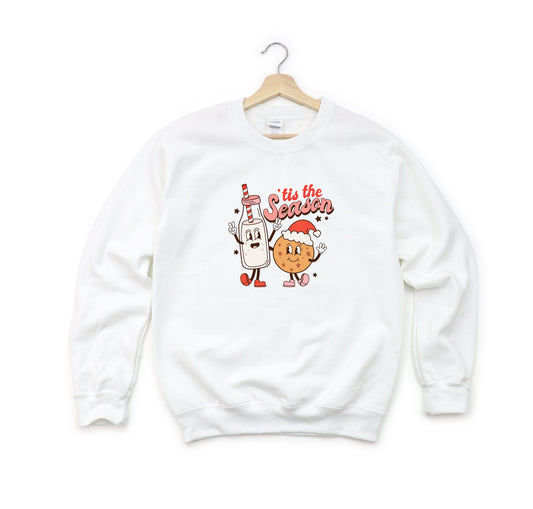Milk And Cookie Season | Youth Sweatshirt