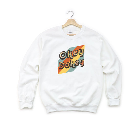 Okey Dokey Colorful | Youth Sweatshirt
