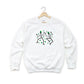 Shamrocks And Dancing Skeletons | Youth Sweatshirt