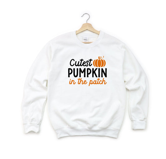 Cutest Pumpkin In The Patch Colorful | Youth Sweatshirt